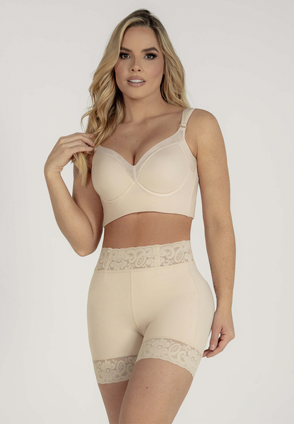 Trendy Control Shorts with BBL Effect - 201241