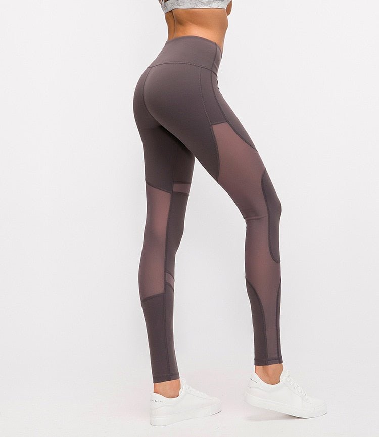 Butter Soft Naked-feel Fabric Fitness Sport Tights Women-0