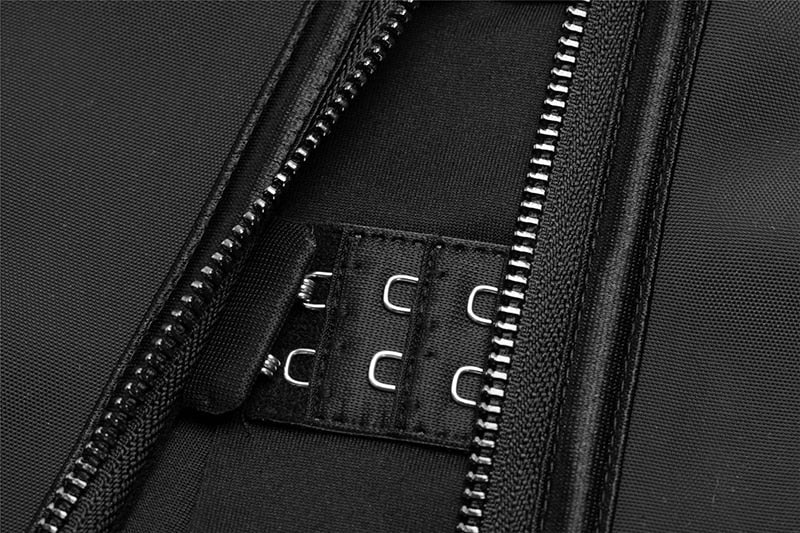 Corset Body Shaper Latex Waist Trainer Zipper Underbust Slim Tummy Waist Cincher Slimming Briefs Shaper Belt Shapewear Women-3