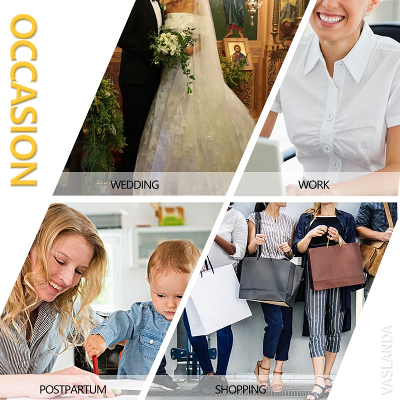 Women Full Body Shaper Post Partum Bodysuits Slimming Underwear Waist Girdles Trainer Butt Lifter Plus Size Shapewear-3