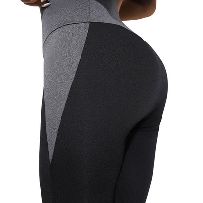 Sportswear Outdoor Polyester Elastic Force Skinny Ladies Leggings Workout Breathable Polyester Women Push Up Leggings-5