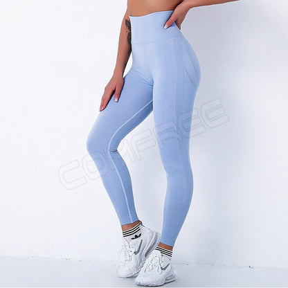 Yoga Pants Scrunched Booty Leggings for Women Workout Running Tights High Waist Sports Leggings Gym Sportswear Fitness Trousers-4