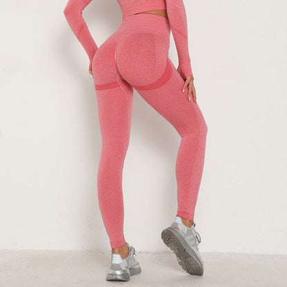 Women Yoga Pants Gym Fitness Leggings Workout Leggins High Waist Seamless Tights Sport Running Activewear Girl Sportswear-0