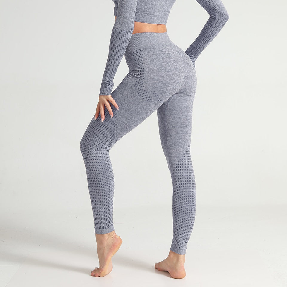 Yoga Pants Sport Leggings High Waist Seamless Leggins Push Up Running Tights Women Fitness Trousers Gym Sportswear Athletic Pant-0